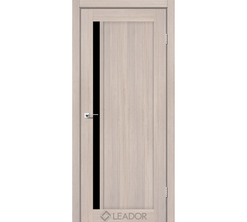 Міжкімнатні Двері Leador Doors Toskana Чорне скло