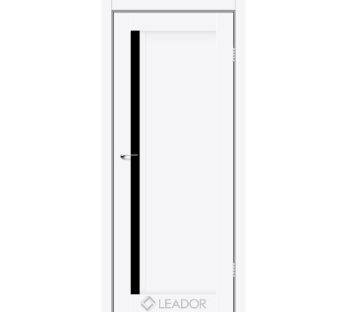 Міжкімнатні Двері Leador Doors Toskana Чорне скло