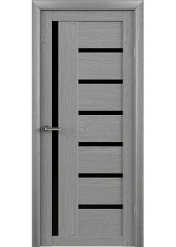 Двері Luxdoors Bianca Чорне скло