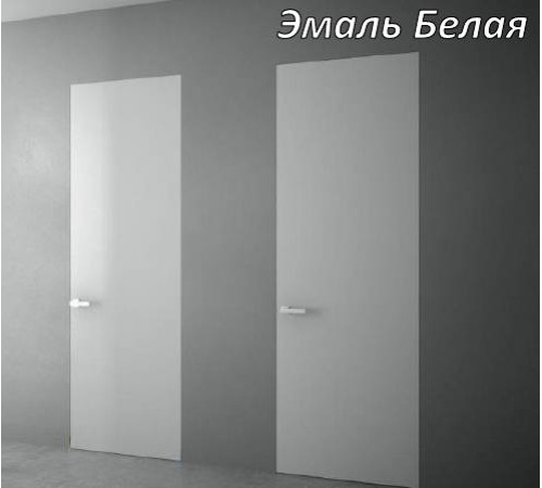 Двері Прихованого Монтажу Omega Емаль біла