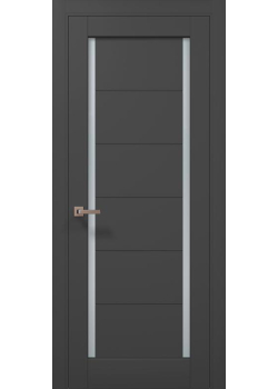 Двері Папа Карло Millenium ML-625 темно-сірий супермат
