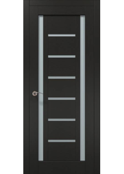 Двері Папа Карло Millenium ML-18 шовк графіт