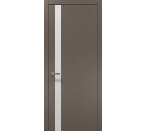 Двери Папа Карло Plato PL-04 шелк трюфель