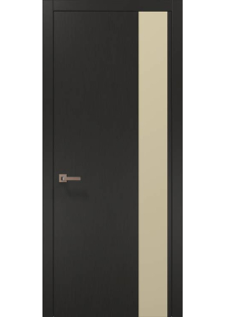 Двері Папа Карло Plato PL-05 шовк графіт