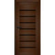 Міжкімнатні Двері Portalino Doors PL-PVC-02 Чорне скло