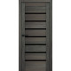 Міжкімнатні Двері Portalino Doors PL-PVC-02 Чорне скло
