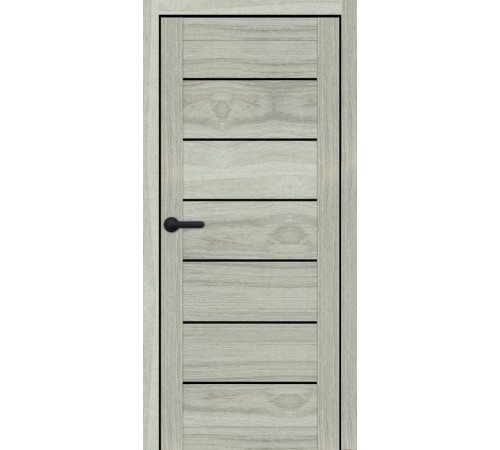 Міжкімнатні Двері Portalino Doors PL-PVC-08 Чорне скло