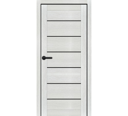 Міжкімнатні Двері Portalino Doors PL-PVC-08 Чорне скло