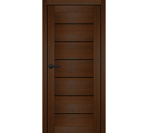 Міжкімнатні Двері Portalino Doors PL-PVC-08 Чорне скло