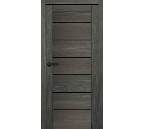 Міжкімнатні Двері Portalino Doors PL-PVC-08 Чорне скло