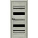 Міжкімнатні Двері Portalino Doors PL-PVC-04 Чорне скло