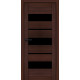Міжкімнатні Двері Portalino Doors PL-ECO-05 Чорне скло