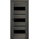 Міжкімнатні Двері Portalino Doors PL-PVC-05 Чорне скло