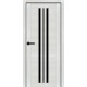 Міжкімнатні Двері Portalino Doors PL-PVC-07 Чорне скло