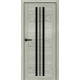 Міжкімнатні Двері Portalino Doors PL-PVC-07 Чорне скло