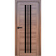 Міжкімнатні Двері Portalino Doors PL-PVC-07 Чорне скло