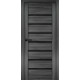 Міжкімнатні Двері Portalino Doors PL-ECO-02 Чорне скло