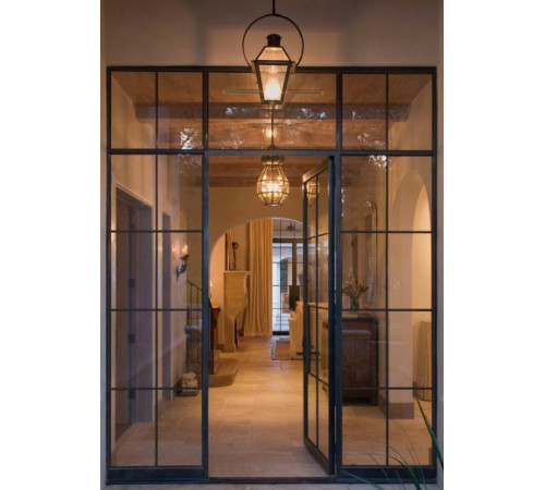 Міжкімнатні Двері RockWood Design MetalGlass 1