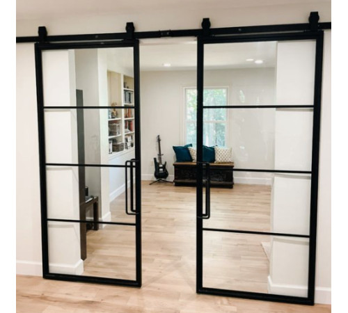 Міжкімнатні Двері RockWood Design MetalGlass 5