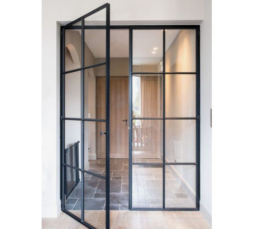 Міжкімнатні Двері RockWood Design MetalGlass 9