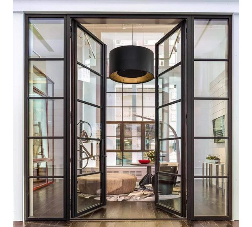 Міжкімнатні Двері RockWood Design MetalGlass 10
