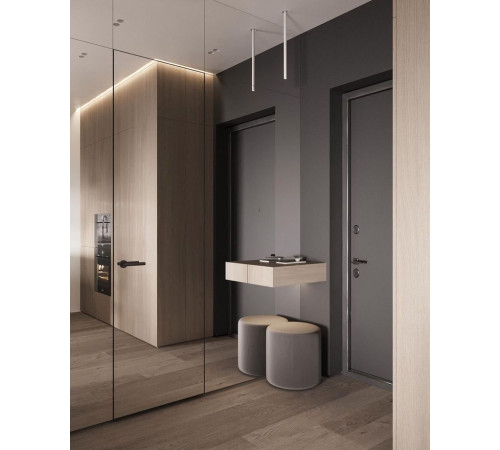 Міжкімнатні Двері RockWood Design Glass Hide З дзеркалом
