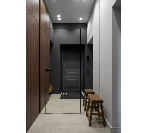 Міжкімнатні Двері RockWood Design Hidden Mirror Pro З дзеркалом