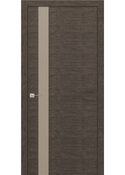 Двері Rodos Modern Flat латте напівскло