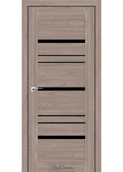 Двері StilDoors ARGO Чорне скло