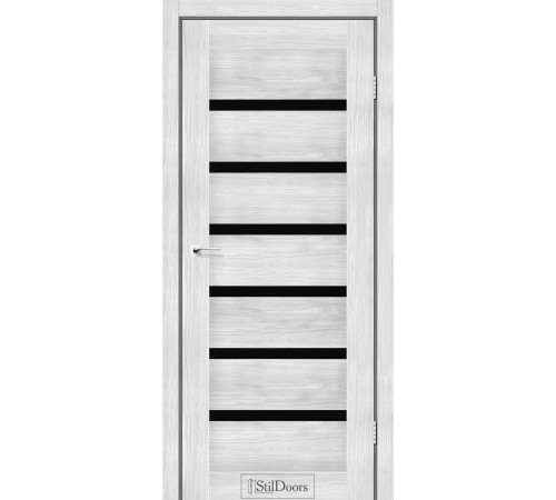Межкомнатные Двери StilDoors FLORIDA Черное стекло