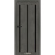 Міжкімнатні Двері Syndicate Doors SD-PVC-128 Чорне скло