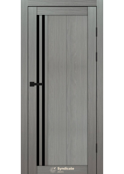 Двері Syndicate Doors SD-PVC-136 Чорне скло