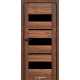 Межкомнатные Двери Syndicate Doors SD-ECOTOP-105 Черное стекло