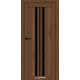 Межкомнатные Двери Syndicate Doors SD-ECOTOP-107 Черное стекло