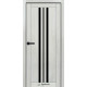 Межкомнатные Двери Syndicate Doors SD-ECOTOP-107 Черное стекло