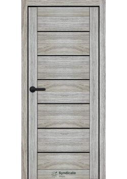 Двері Syndicate Doors SD-ECOTOP-108 Чорне скло
