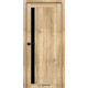 Межкомнатные Двери Syndicate Doors SD-ECOTOP-124 Черное стекло
