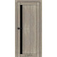 Межкомнатные Двери Syndicate Doors SD-ECOTOP-124 Черное стекло