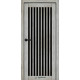 Межкомнатные Двери Syndicate Doors SD-ECOTOP-125 Черное стекло