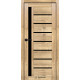 Межкомнатные Двери Syndicate Doors SD-ECOTOP-101 Черное стекло