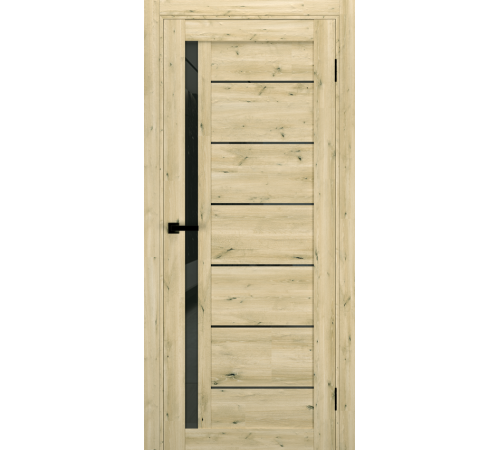 Міжкімнатні Двері Terminus Ukrainian Doors UD-13 Чорне скло