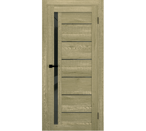 Міжкімнатні Двері Terminus Ukrainian Doors UD-13 Чорне скло