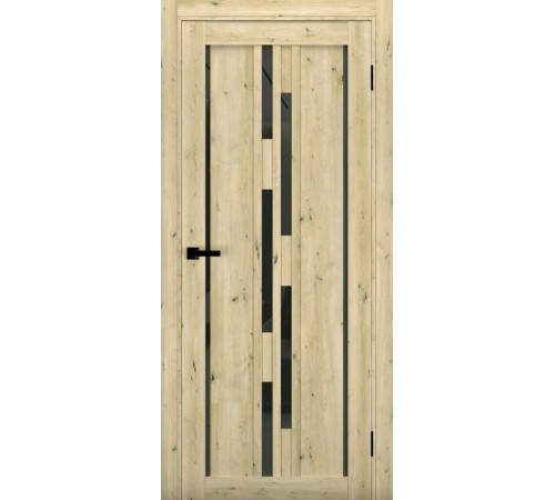 Міжкімнатні Двері Terminus Ukrainian Doors UD-15 Чорне скло