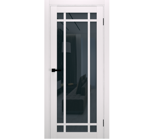 Міжкімнатні Двері Terminus Ukrainian Doors UD-16 Чорне скло