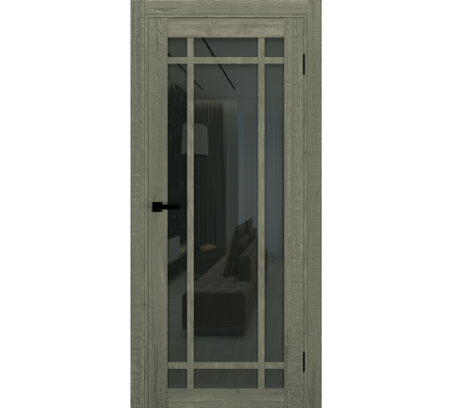 Міжкімнатні Двері Terminus Ukrainian Doors UD-16 Чорне скло