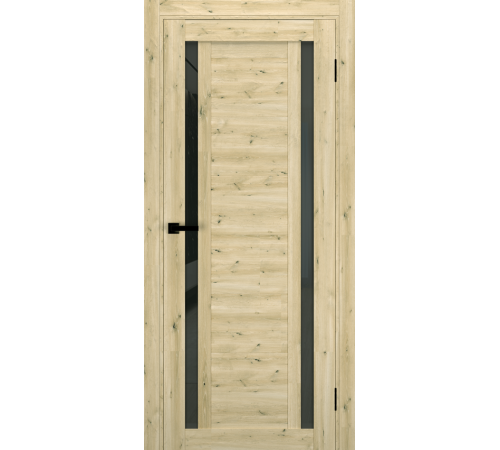 Міжкімнатні Двері Terminus Ukrainian Doors UD-17 Чорне скло