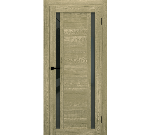 Міжкімнатні Двері Terminus Ukrainian Doors UD-17 Чорне скло