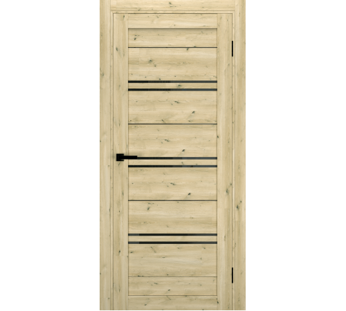 Міжкімнатні Двері Terminus Ukrainian Doors UD-11 Чорне скло