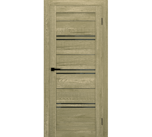 Міжкімнатні Двері Terminus Ukrainian Doors UD-11 Чорне скло