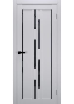Двері Terminus Ukrainian Doors UD-15 ПП Чорне скло